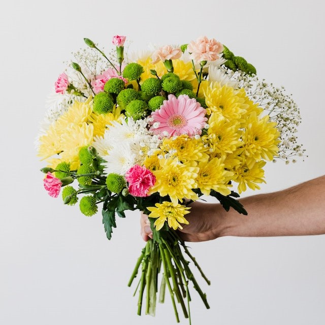 yellow bouquet
